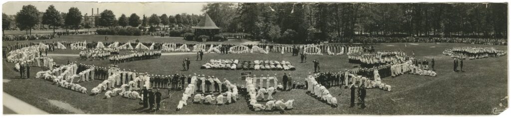 Westmount Schools Confederation Diamond Jubilee Celebration, Westmount Park, 1927, Credit: WHA Archives
