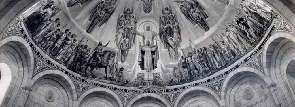 St. Léon de Westmount, Apse Vault. Credit: WHA Archives